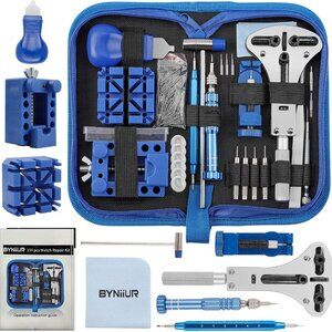 Watch Repair Kit, BYNIIUR Watch Battery Replacement Tool Kit